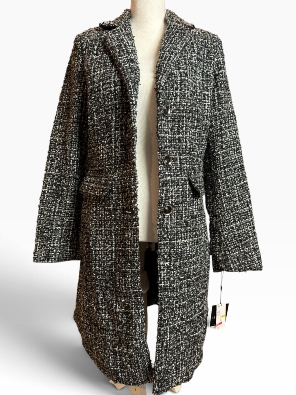 Laundry by Shelli Segal Tweed Coat - NWT!